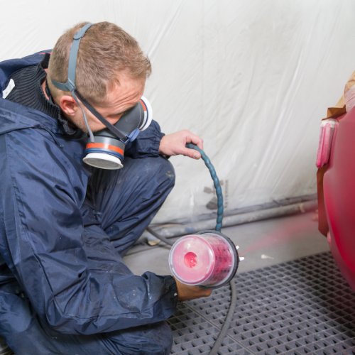 Peintre en carrosserie