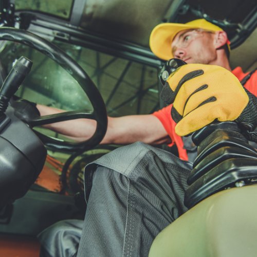 Conducteur d'engins de chantier